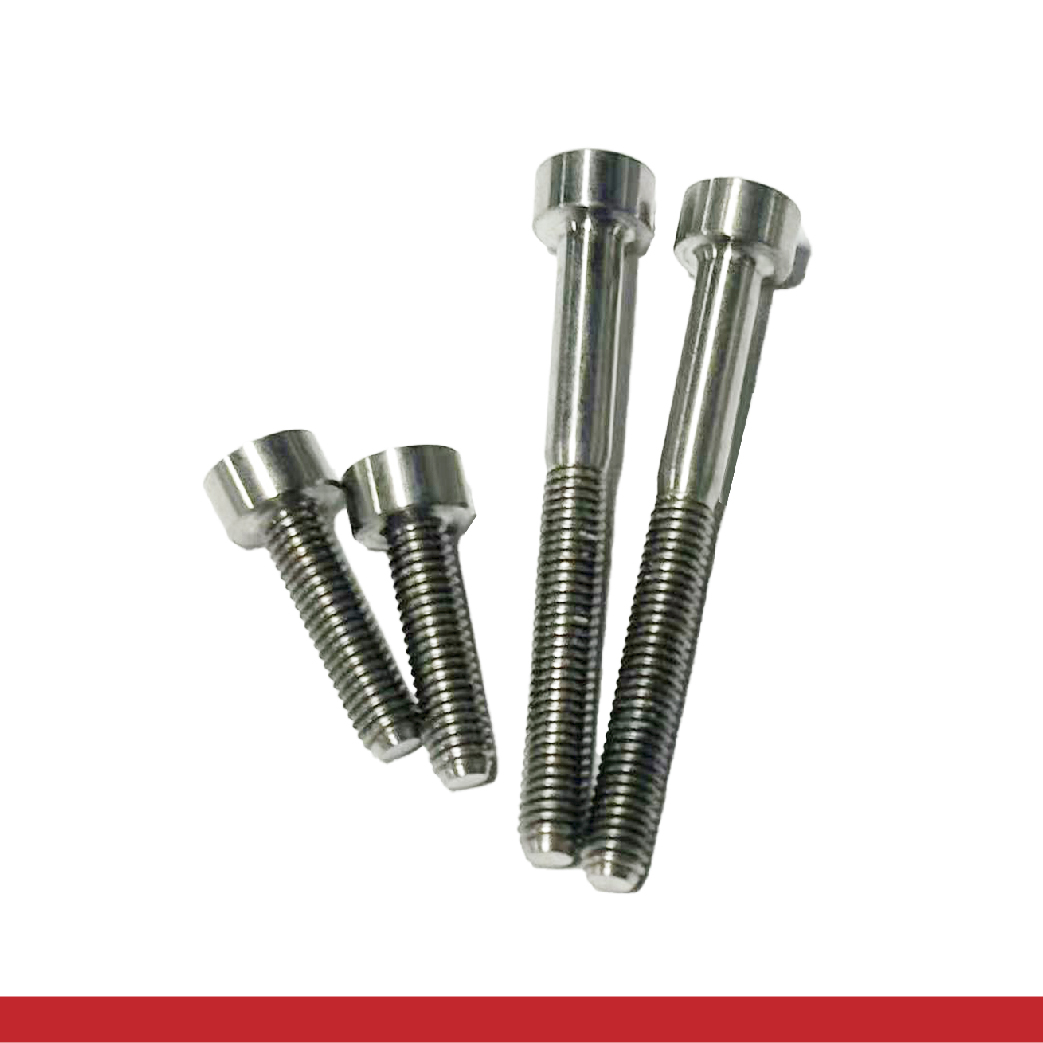 Titan M8x40 Vite DIN912 Conica Rosso Interno Esagonale Ti Bici - Foto 11